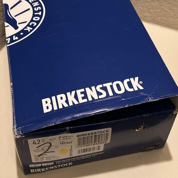Birkenstock Women’s 11 Arizona Slide Sandals Faded Lime Suede Leather Hippie NWT - Picture 11 of 11